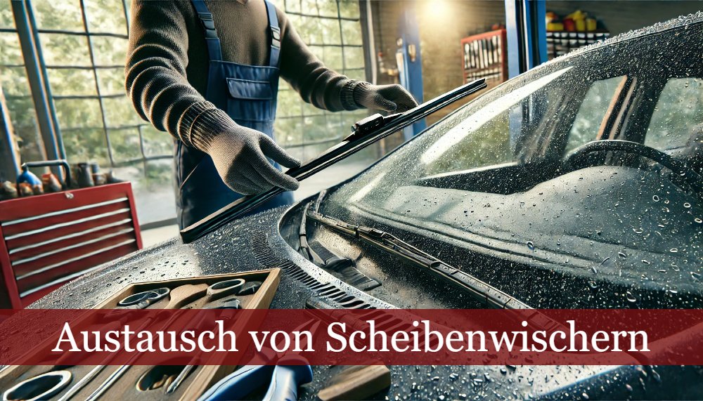 Austausch von Schweibenwischern