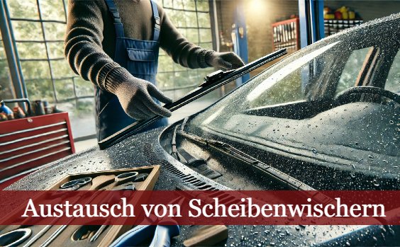 Austausch von Schweibenwischern