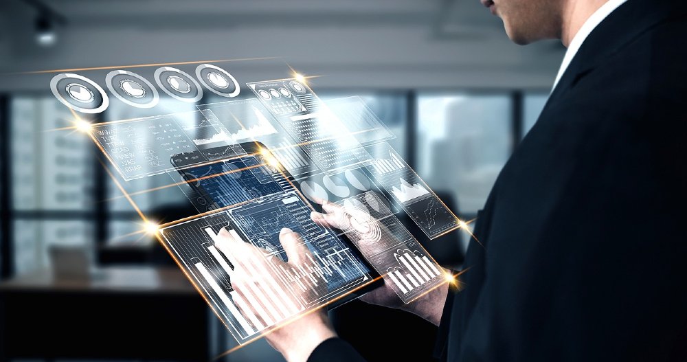 Tablet mit Holoscreen